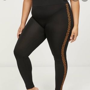 Leopard Striped Leggings